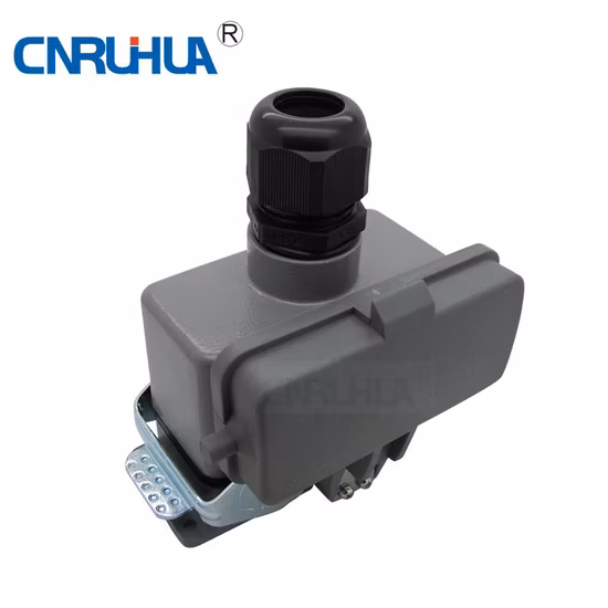Conector industrial resistente de 16 pinos com aprovação Ce RoHS